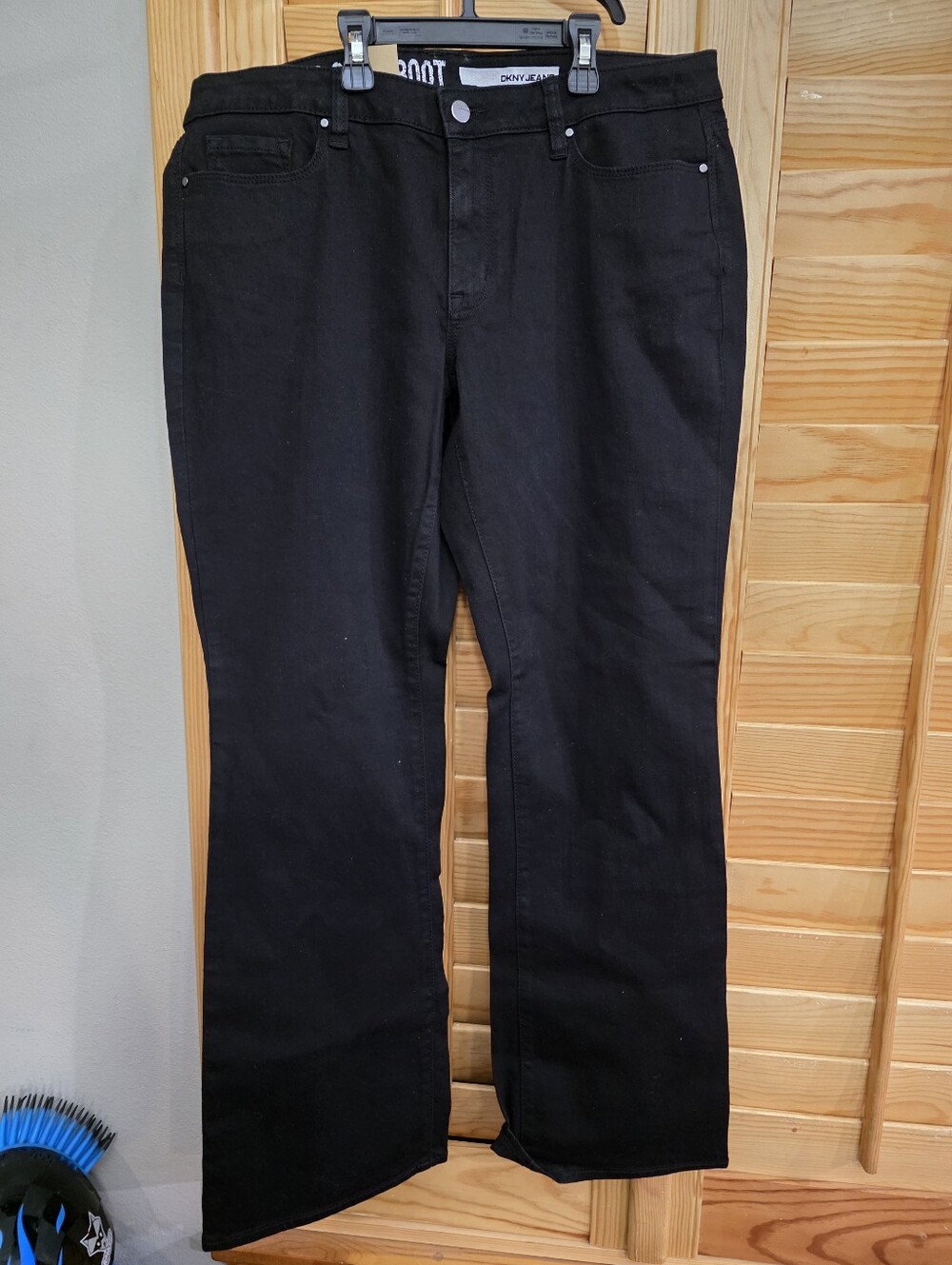 DKNY Women’s Black Boot Cut Jeans